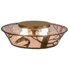 Jumping Trout Flush Mount Ceiling Light