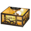 Deer Silhouette Flush Mount Ceiling Light