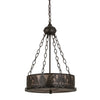 Primitive Pine Inverted Pendant Light