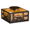 Lakeview Bear Flush Mount Ceiling Light
