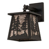 Towering Pines Lantern Wall Sconce