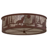 Moon Howl Flush Mount Ceiling Light