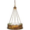 Golden Pine Inverted Pendant Light