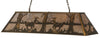 Dancing Deer Oblong Pendant Light