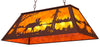 Glowing Moose Oblong Pendant Light