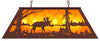 Glowing Moose Oblong Pendant Light