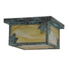 Green Maple Flush Mount Ceiling Light