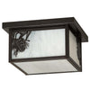 Colorado Pine Flush Mount Ceiling Light