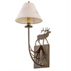Copper Elk Wall Sconce