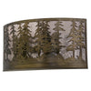 Plethora of Pines Wall Sconce