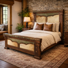 Cattle Wrangler Solid Wood & Cowhide Beds