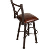Coronado Swivel Barstool - Colonial Antique Brown