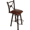 Coronado Swivel Counter Stool - Bronco Antique Brown