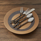 Blacksmith Loop 5 Piece Flatware Set - OVERSTOCK