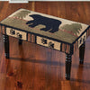Black Bear Tracks Bench