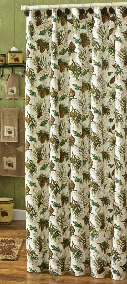 Forest Stroll Shower Curtain