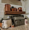 Galvanized Tin Star Bread Box