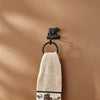 Forest Walk Black Bear Towel Ring