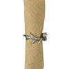 Silver Antler Napkin Rings - Set of 4