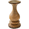Bark Edge Pillar Candleholder - Large