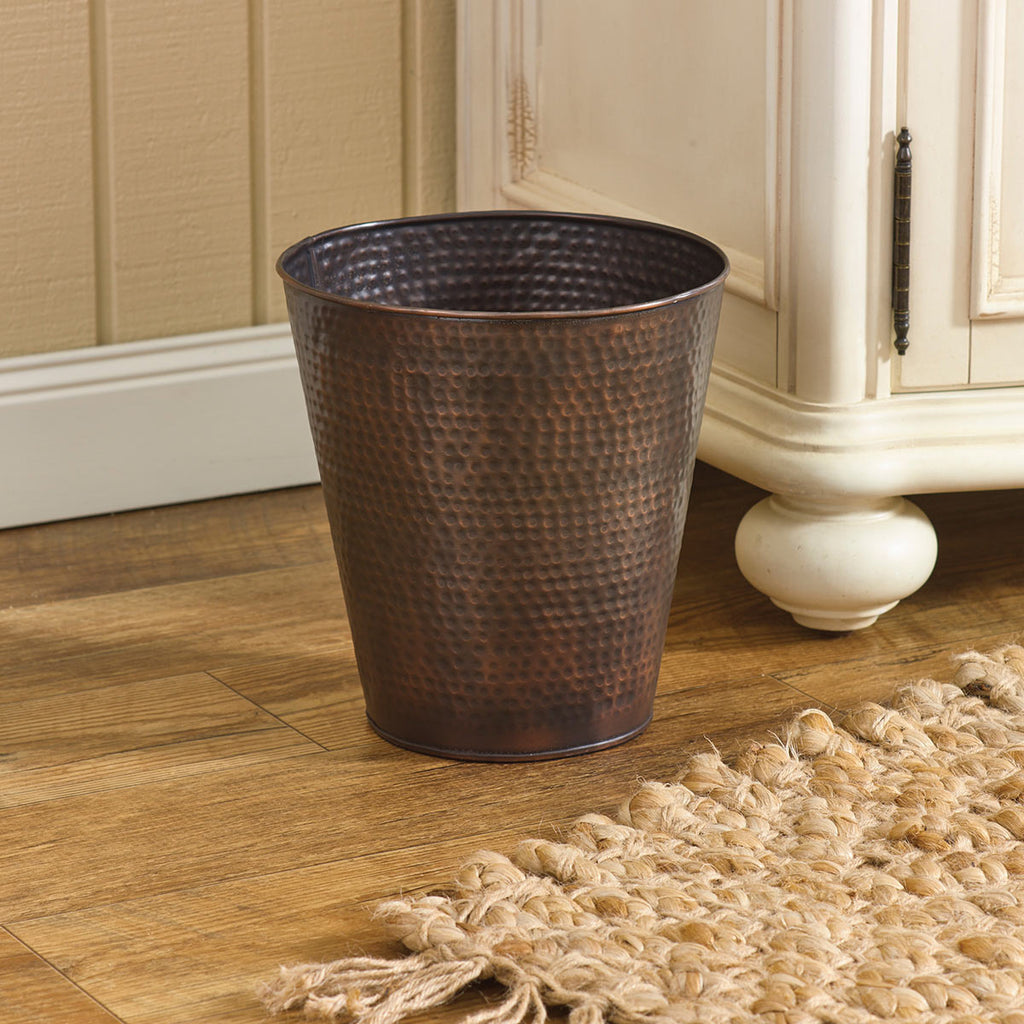 Ranch Copper Waste Basket