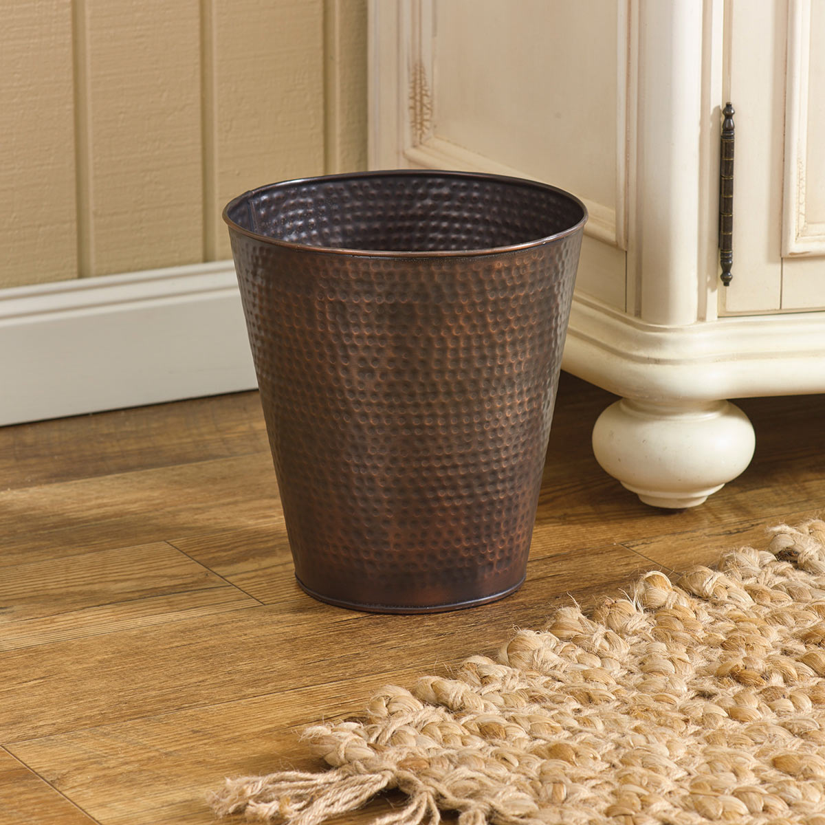 Ranch Copper Waste Basket