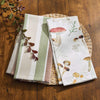 Forest Fungi Dishtowels - Set of 4