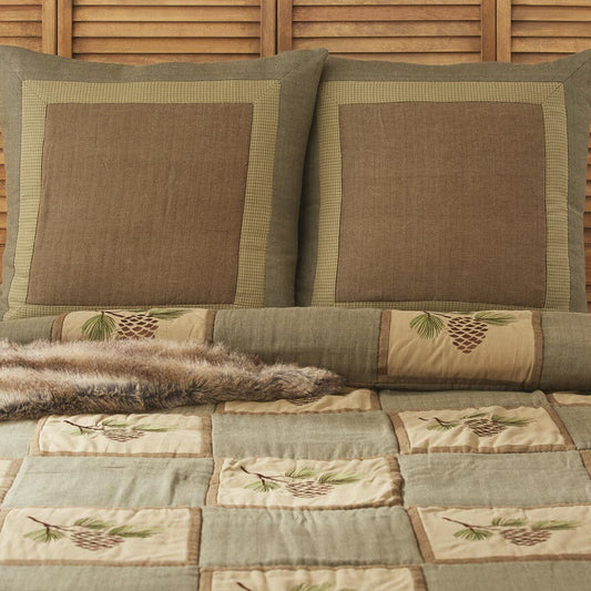 Pinecone Forest Euro Sham