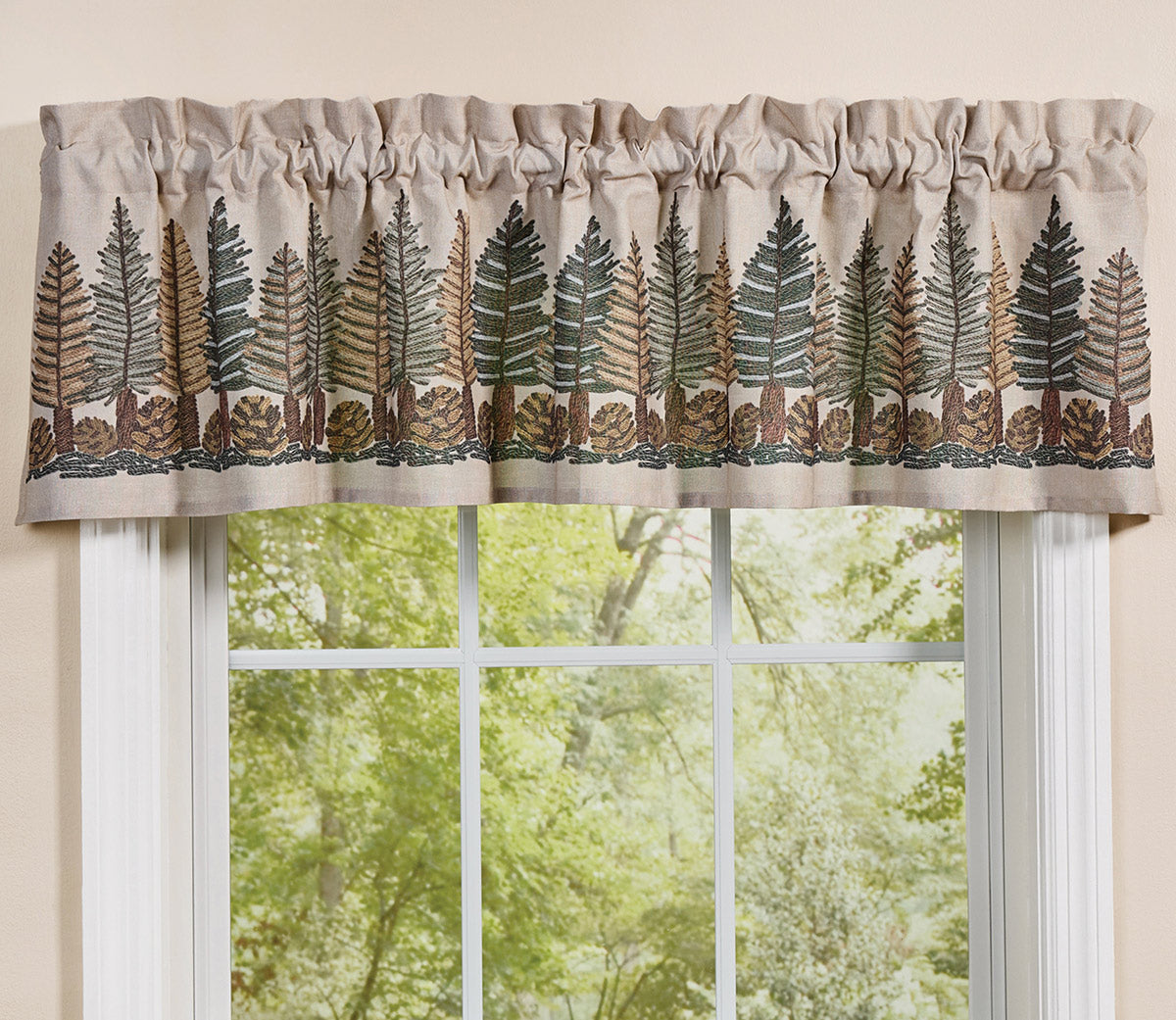 Pine Grove Row Valance