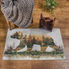 Morning Mist Bear Accent Rug