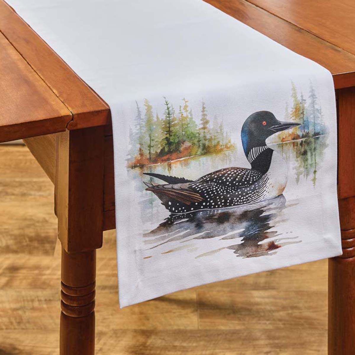 Loon Song Table Runner - 54 Inch