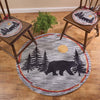 Northern Wilderness Hooked Chair Pad