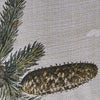 Plaid Moose Table Runner - 36 Inch