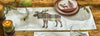 Plaid Moose Table Runner - 36 Inch