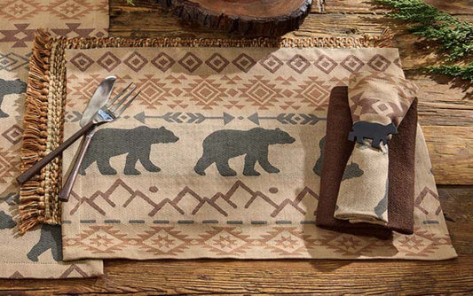 Traveling Bear Placemats - Set of 4
