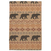 Traveling Bear Napkins - Set of 4