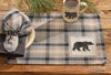 Pine Hollow Plaid Bear Placemats - Set of 4