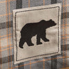 Pine Hollow Plaid Bear Table Runner - 54 inch