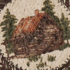 Cabin Retreat Braided Coasters - Set of 4