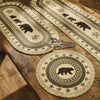 Wildlife Bear & Pinecones Table Runner - 54 Inch