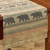 Timberland Bears Jacquard Table Runner - 54 Inch