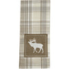 Elk Calls Plaid Dishtowels - Set of 4