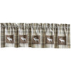 Elk Calls Plaid Valance