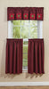 Red Dawn Bear Patch Valance