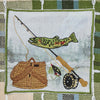 Trout Fishing Dishtowels - Set of 4