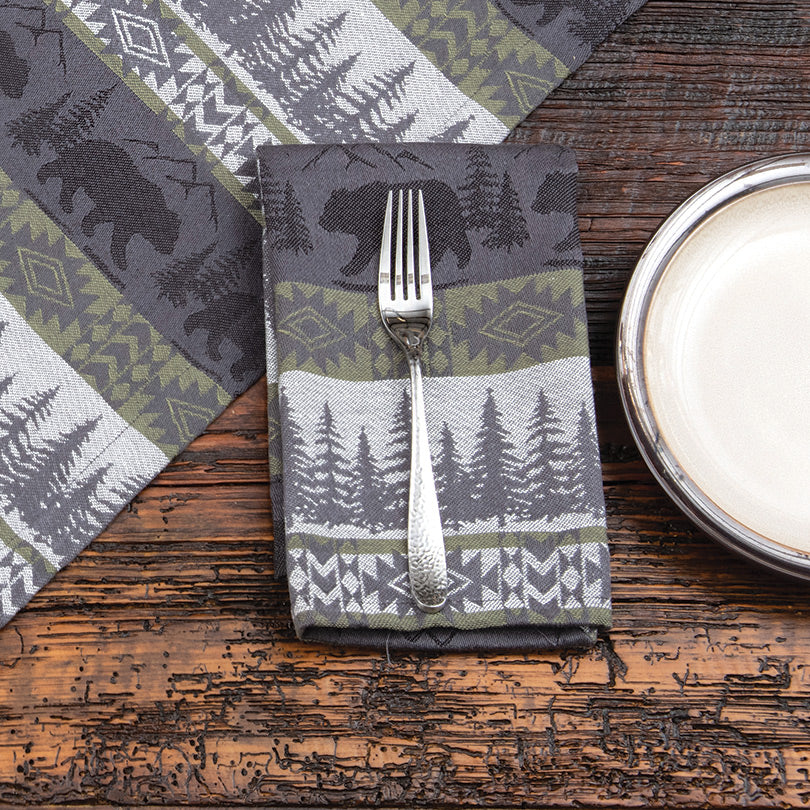 Bear Gulch Forest Napkins - Set of 4