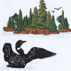 Lakeside Loon Dishtowels - Set of 4