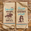 Cowgirl Love Dishtowel