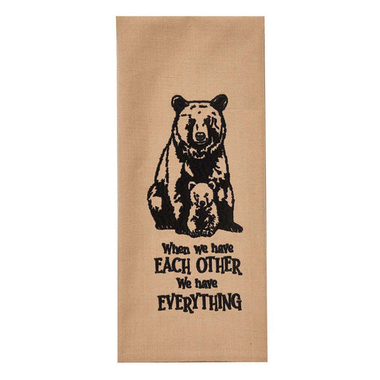 Bear Family Dishtowels - Set of 4