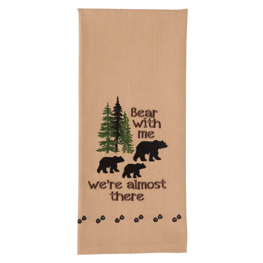 Almost There Bear Dishtowels - Set of 4